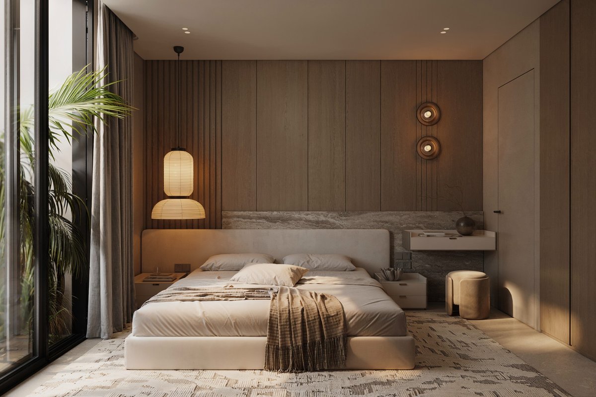 Soho Residence Koh Samui — villa bedroom interior